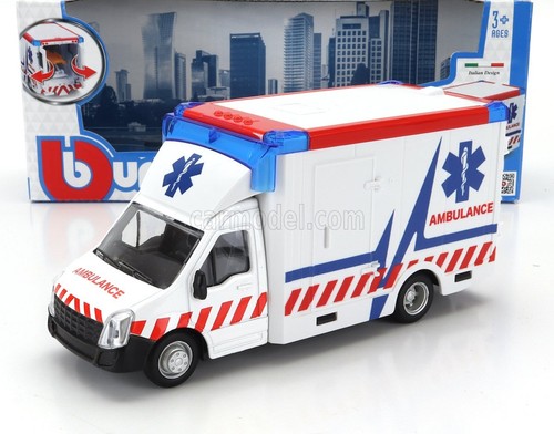 Fourgon burago mercedes - 1/43,